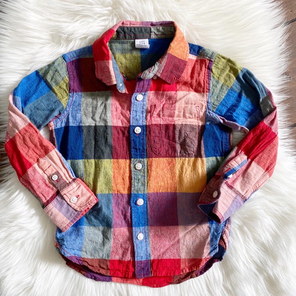 BabyGap Multi Colored Shirt